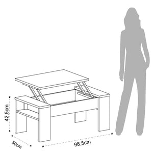 Wink Design Tavolini, Pannelli Ecologici di Particelle di Legno, Unica