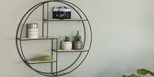 Carica l&#39;immagine nel visualizzatore di Gallery, Mensole da Muro Rotonda Design