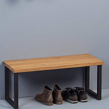 Carica l&#39;immagine nel visualizzatore di Gallery, HomeTrends4You, Gabriel 2, Panca, Marrone, 80 x 30 x 40 cm